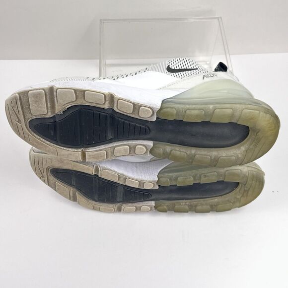Nike Air Max 270 Shoes Mens Size 13 White Black Running Sneakers AH8050-100 main image 6